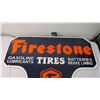 Image 2 : Firestone Tires porcelain sign - 36x30" (double sided)