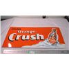 Image 1 : Drink Orange Crush porcelain sign - 36x16"