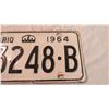 Image 3 : 1964 Ontario license plate