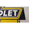 Image 8 : Chevrolet truck service porcelain sign - 36x18" - double sided
