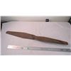 Image 1 : 42" Propeller from wind charger/bush plane/snow plane? - very old, rare