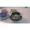 Image 3 : (5) Cup + Saucers - (1) Footed cup + saucer