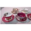 Image 2 : (5) Cup + saucers (3 are occupied japan)