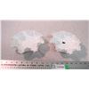 Image 1 : (2) Fenton Milk glass dishes