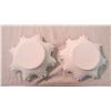 Image 3 : (2) Fenton Milk glass dishes