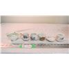Image 1 : Mixed lot of glassware - foot cup, mini mugs, oriental