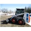 Image 3 : Melroe Bobcat Model 743 with heater (runs well) 1985 Kubota Diesel (3774 hours) Bottom end was Done,