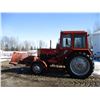 Image 2 : 1980 Belarus 820 Tractor front wheel assist 1683 hours 3 point Hitch 540PTO - Serial # 061652 with b