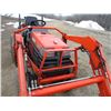 Image 5 : Kubota B2100HD with LA302 loader + hydrostatic 4WD 540+2500PTO Diesel turf tires (working good) with