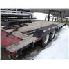 Image 8 : 20 ft Flat Deck Trailer converted from car hauler (2) 7000LB Torsion axles (new tires)