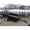 Image 1 : Utility Trailer - 8 foot - good tires