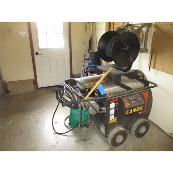 LANDA 2000PSI Pressure washer diesel fired burner 1.75GPH - HOT4-20024A - 230V (soap dispenser hose 