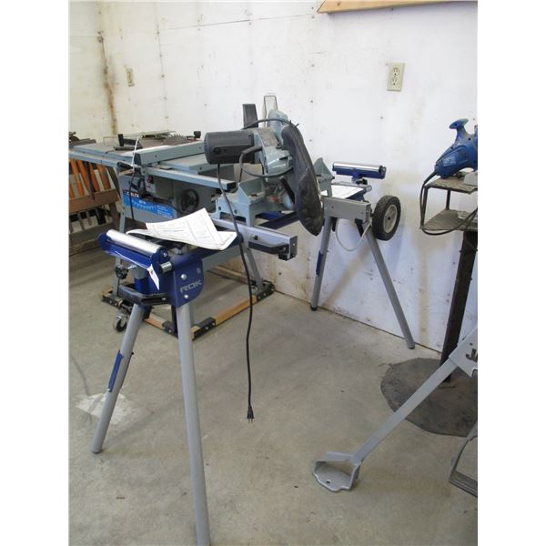 10" Compound Miter saw + miter saw stand