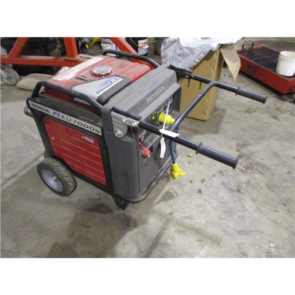 Honda Fi GU7000is - 140 hour inverter - New battery