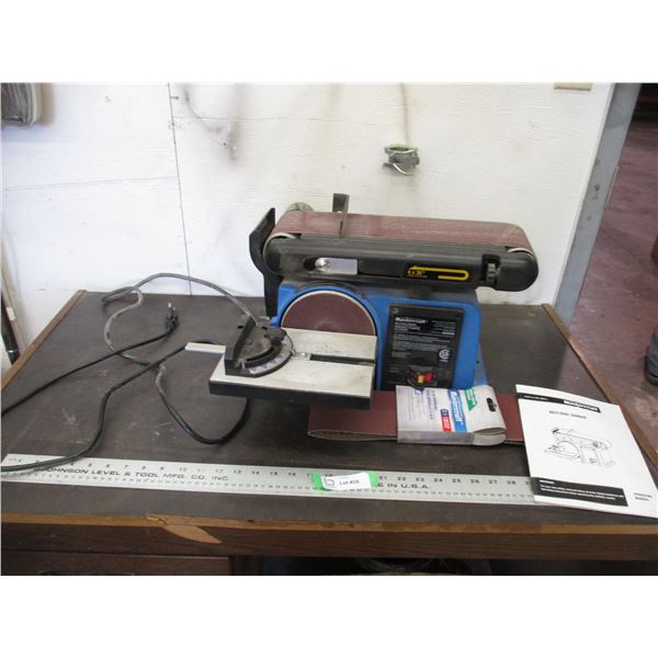 Mastercraft belt disc sander (working)
