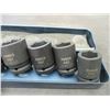Image 3 : 3/4 Drive impact sockets - standard in case powerfist 1-1.5 in case