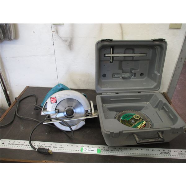 Makita 185mm Circular Saw (working) extra blade + case