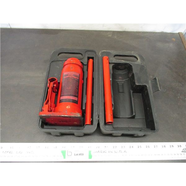 Motomaster Hydraulic jack - 6 ton in case