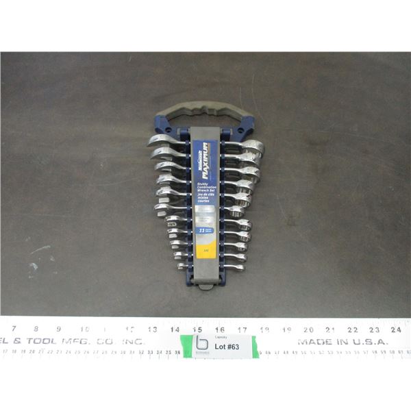 Mastercraft maximum 11 piece SAE wrench set