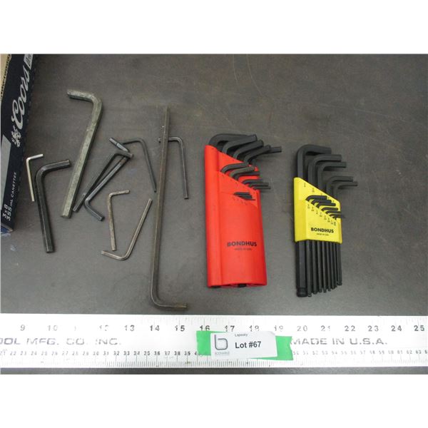 Allen key wrenches