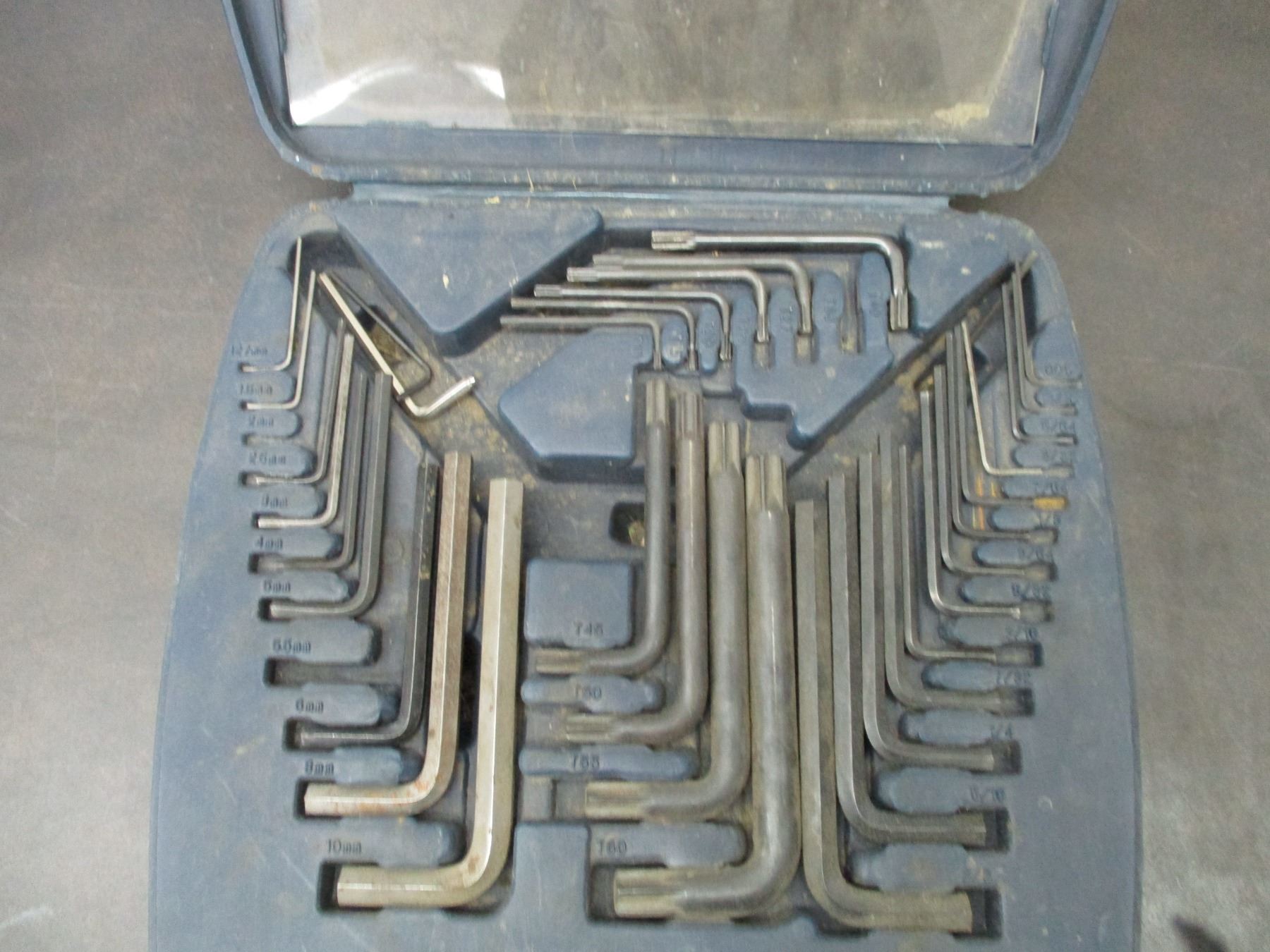Mastercraft SAE, Metric, TORX hex key set