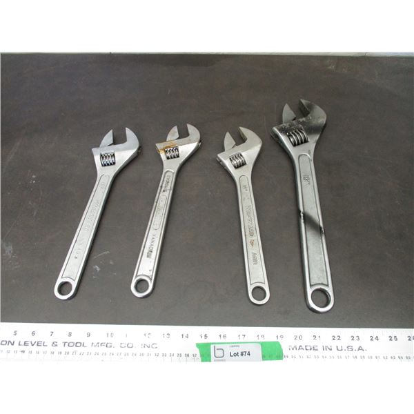 (4) Crescent wrenches