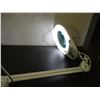 Image 2 : Desk Clamp magnifying glass with light - 40" long