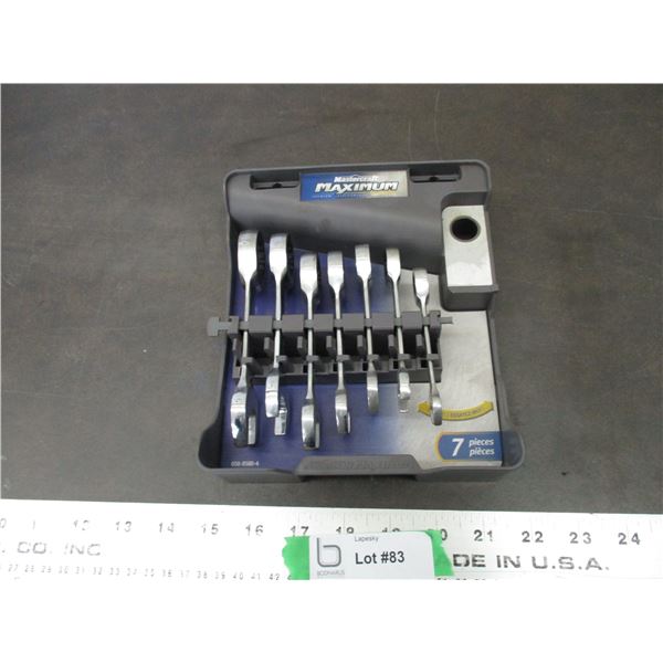 Mastercraft Maximum 7pcs SAE ratchet wrenches