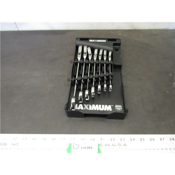 Mastercraft Maximum 7pcs swivelling ratchet wrenches