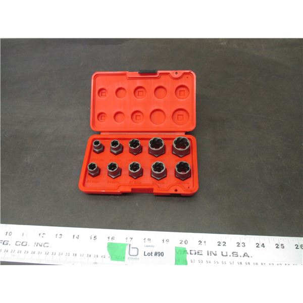 Craftsman bolt extractor in case