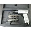 Image 2 : Chicago Pneumatic air chisel with bits + case (working)