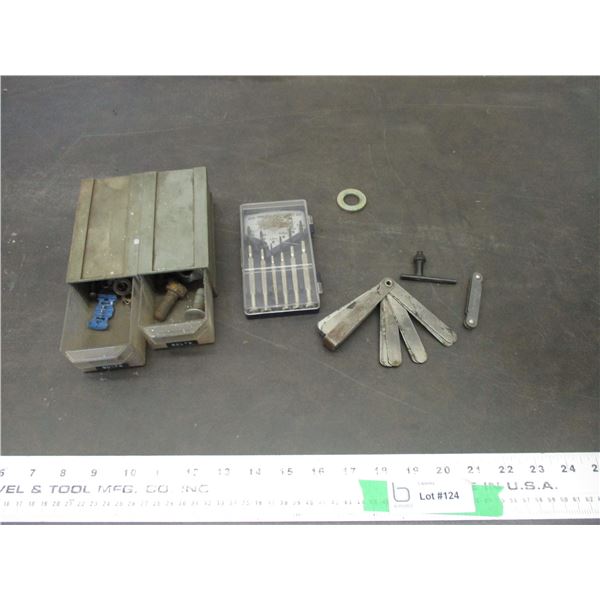 Precision screwdriver set, Gap measure tool + misc