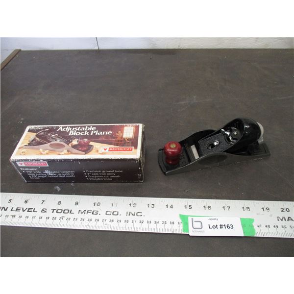 Mastercraft 220B Block Planer in box