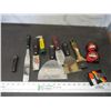 Image 1 : Scrapers, measuring tapes, misc