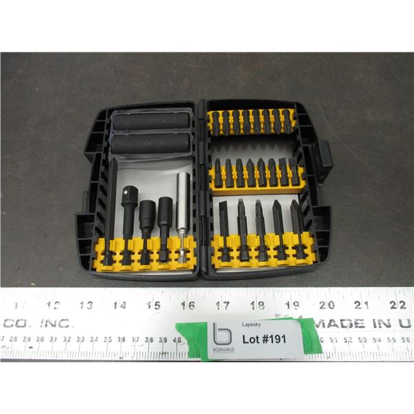 Dewalt drill bits + socket set