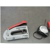 Image 2 : Craftsman stapler, Westward curved utility knife, measuring tape