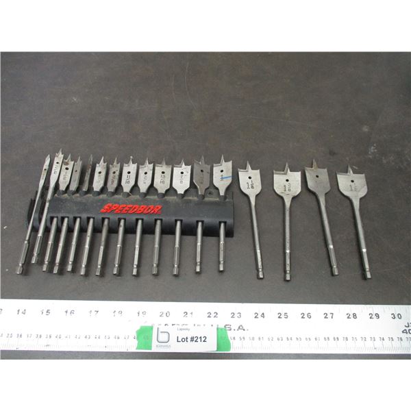 Speedbor drill bits