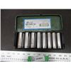 Image 1 : 8 piece deep socket 1/2" drive set