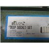 Image 3 : 8 piece deep socket 1/2" drive set