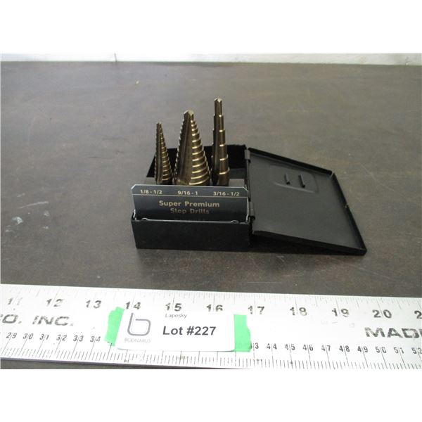Super Premium Step Drill bits