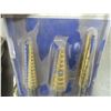 Image 3 : 3-piece step drill bit set + larger drill bits