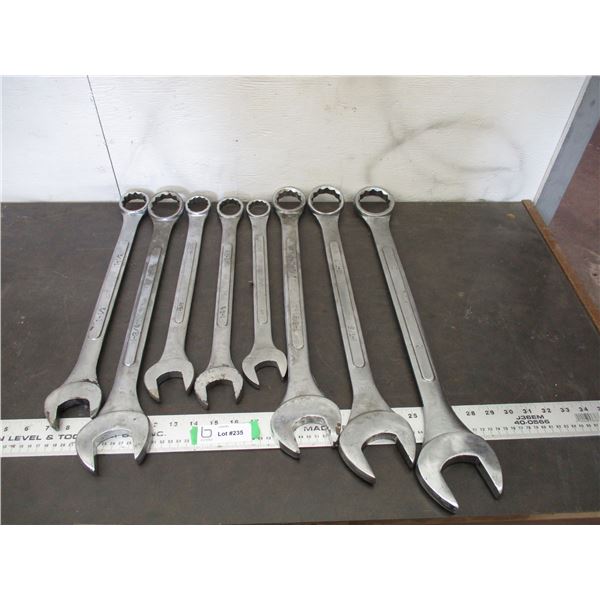 Large wrench set - 1 1/4 - 2"