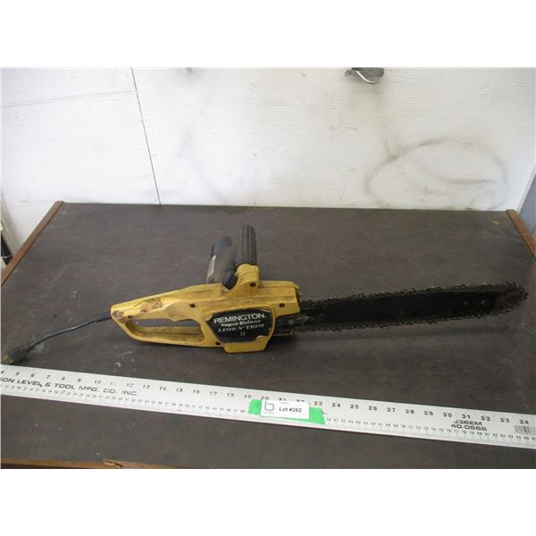Remington 14" electric chainsaw (working)