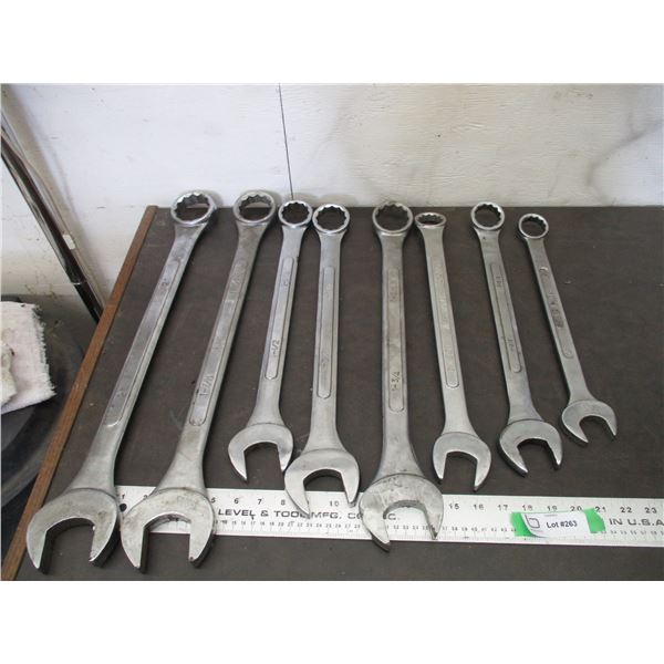 Large wrench set - 1 11/4 - 2"