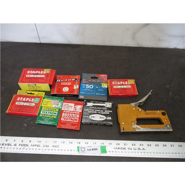 Bostitch stapler with staples