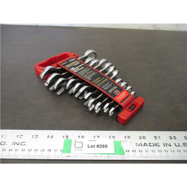 Professional Stubby wrench combination set - 11 piece