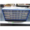 Image 1 : Plastic organizer with contents - 10x20