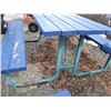 Image 2 : Metal/Wood Picnic table - 72" long