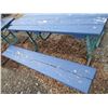 Image 5 : Metal/Wood Picnic table - 72" long