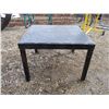 Image 3 : Metal Table - 27x27 19" tall